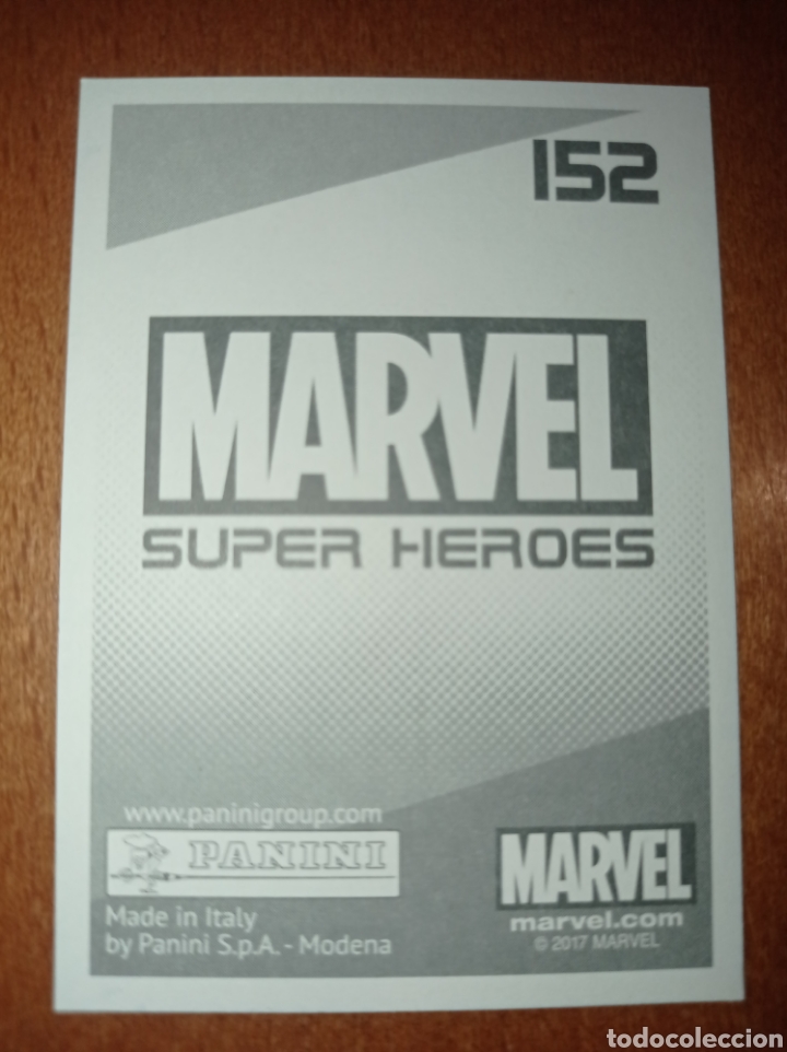 Coleccionismo cromos antiguos: Marvel Super Heroes n&deg;152 Panini - Foto 2