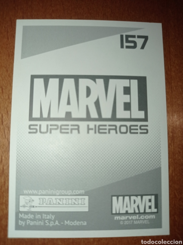 Coleccionismo cromos antiguos: Marvel Super Heroes n&deg;157 Panini - Foto 2