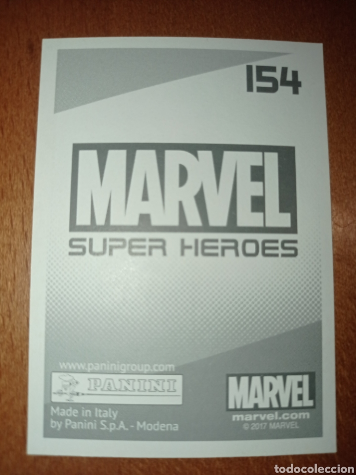 Coleccionismo cromos antiguos: Marvel Super Heroes n&deg;154 Panini - Foto 2
