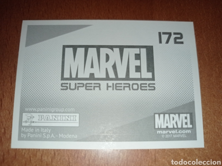 Coleccionismo cromos antiguos: Marvel Super Heroes n&deg;172 Panini - Foto 2