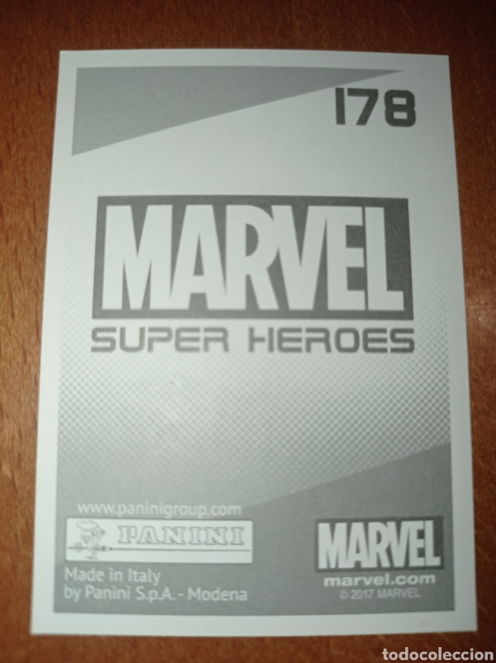 Coleccionismo cromos antiguos: Marvel Super H&eacute;roes n&deg;178 Panini - Foto 2