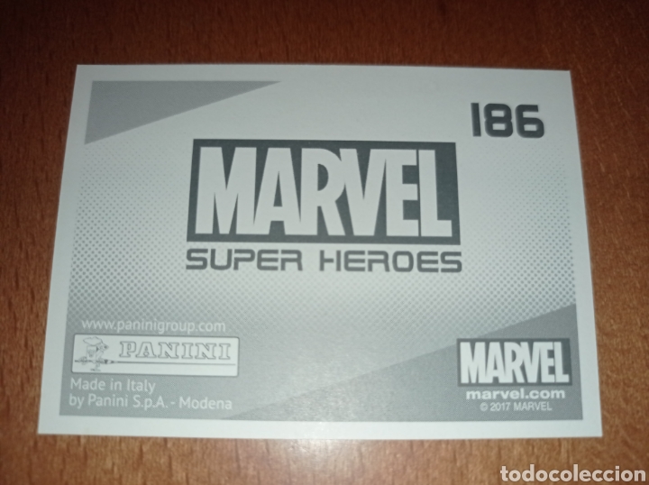 Coleccionismo cromos antiguos: Marvel Super Heroes n&deg;186 Panini - Foto 2