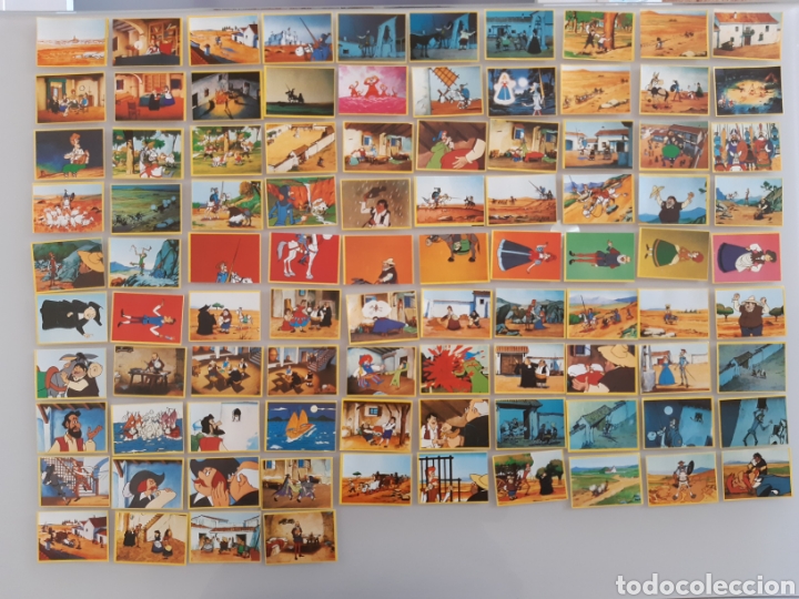 Coleccionismo cromos antiguos: Colecci&oacute;n Don Quijote de la Mancha de Danone - Foto 1