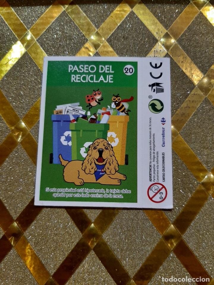 Coleccionismo cromos antiguos: CROMO DEL MONOPOLY CARREFOUR NUMERO 2 y 20 ! - Foto 2