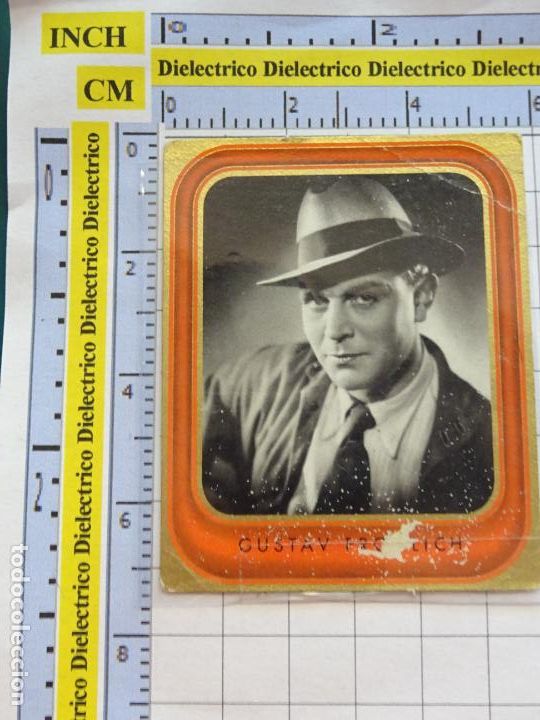 Colecionismo Cromos antigos: ANTIGUO CROMO CINE ESTRELLAS CIGARROS ZUBAN 6 BUNTE FILMBILDER ALEMANIA. 182 GUSTAV FR&Ouml;HLICH
