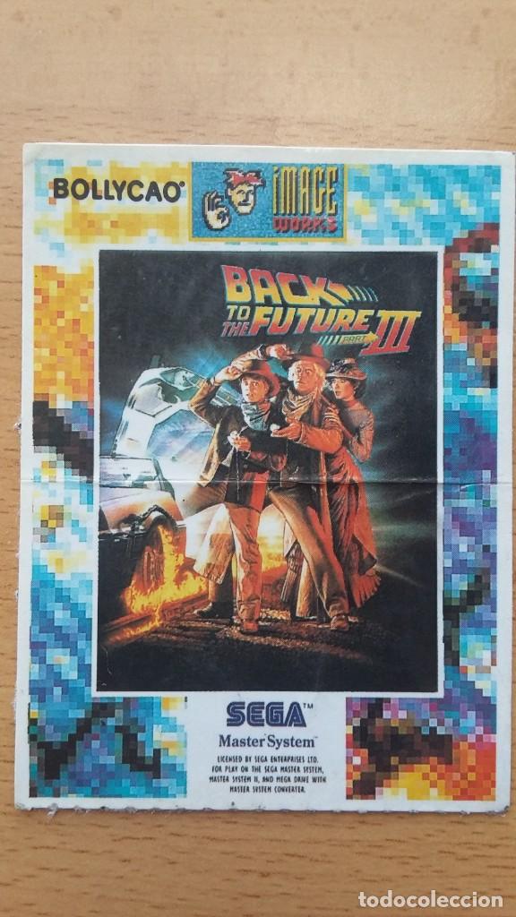 Coleccionismo cromos antiguos: Pegatina Bollycao Sega - Regreso al Futuro - Back to the future - despegada
