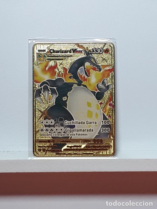 pokemon metal oro dorado charizard vmax ps 330 - Buy Antique