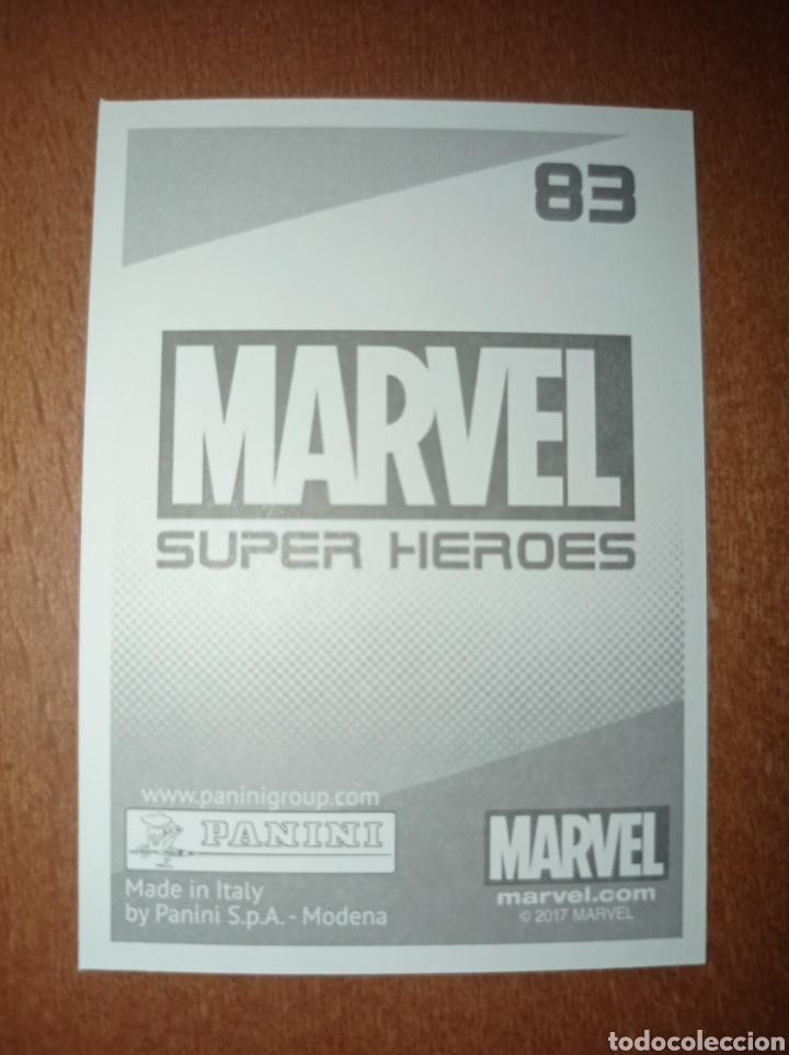Coleccionismo cromos antiguos: Marvel Super Heroes n&deg;83 Panini - Foto 2