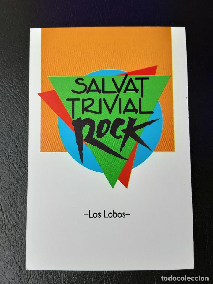 Coleccionismo cromos antiguos: CROMO TRIVIAL SALVAT 1990, LOS LOBOS - Foto 2
