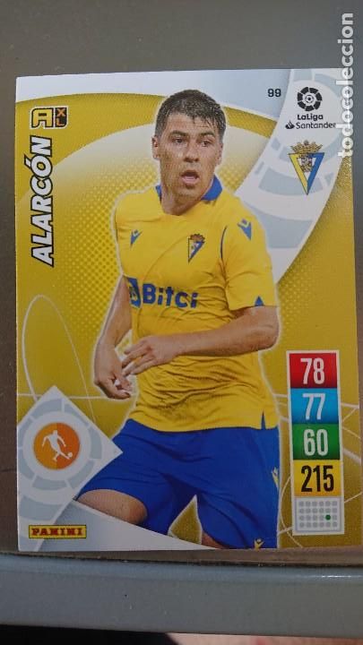 Collezionismo Figurine antiche: ADRENALYN XL ALARCON 99 CADIZ CROMO LIGA 21 22 2021 2022 PANINI