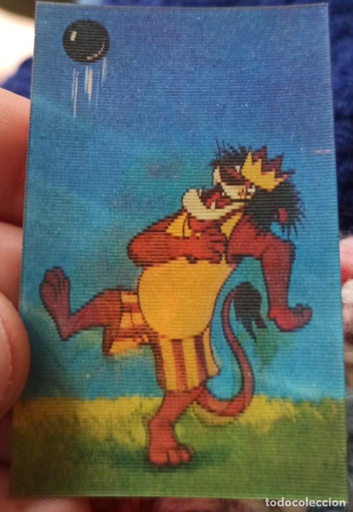 Coleccionismo Cromos antiguos: REY LE&Oacute;N -- LA BRUJA NOVATA - cromo hologr&aacute;fico--