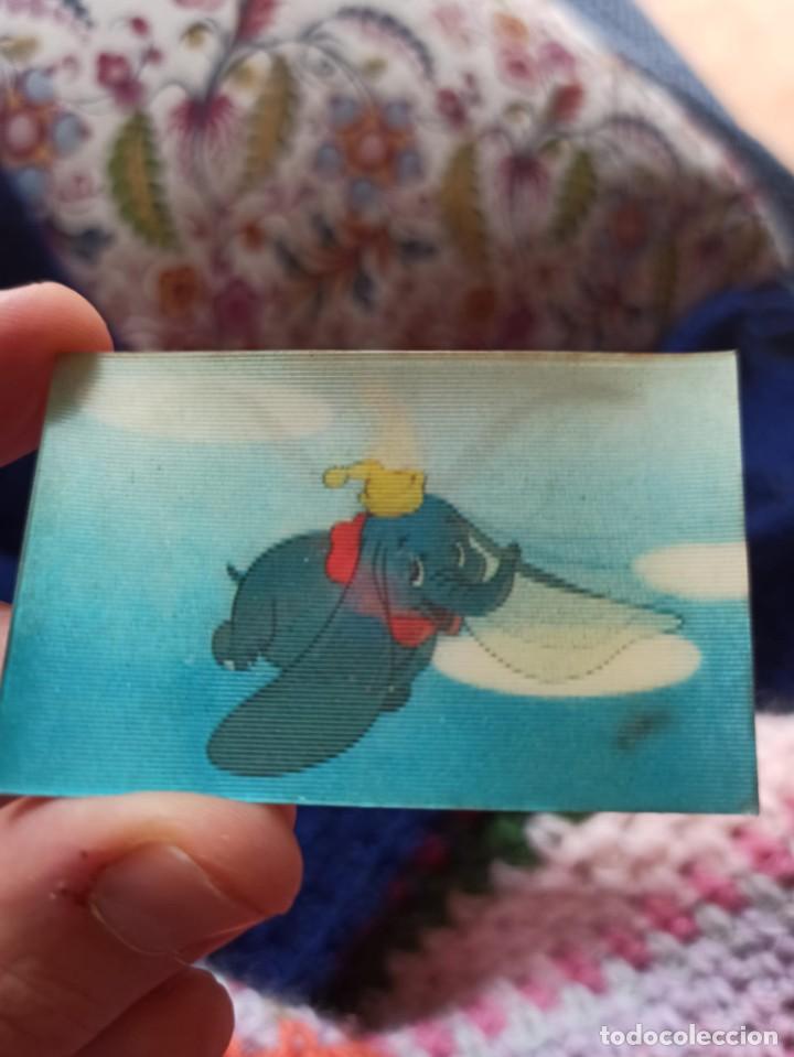 Coleccionismo cromos antiguos: DUMBO -- cromo hologr&aacute;fico-- - Foto 2