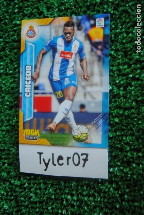 Coleccionismo cromos antiguos: 237 Caicedo Espanyol MEGACRACKS 16-17 - Foto 1