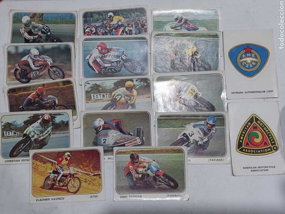 Colecionismo Cromos antigos: Cromos Colecci&oacute;n MOTO SPORT Ed.Panini