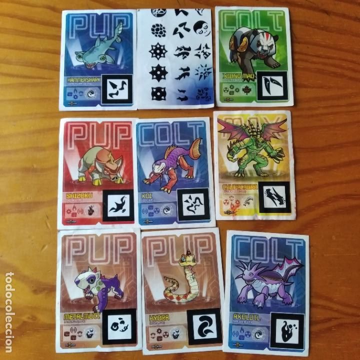 Coleccionismo cromos antiguos: INVIZIMALS, LOTE DE 9 CROMOS PANINI - Foto 1