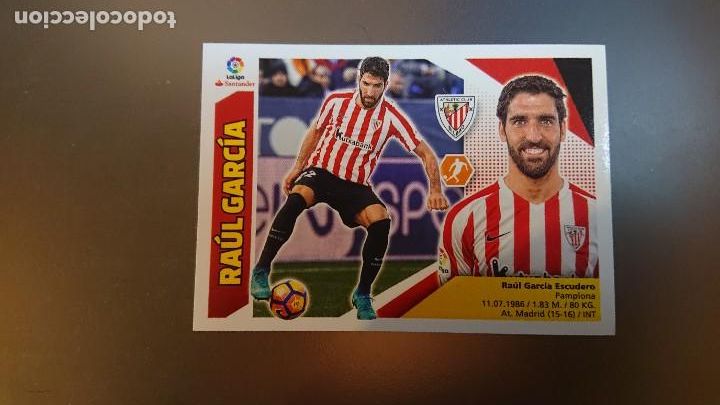 Sammeln alte Sammelbilder: CROMO RAUL GARCIA 12 LIGA 17 18 TEMP 2017 2018 ESTE PANINI NUNCA PEGADO