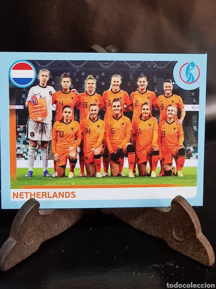 Collectionnisme Cartes &agrave; collectionner anciennes: 23. PLANTILLA HOLANDA - UEFA WOMEN'S EURO ENGLAND 2022