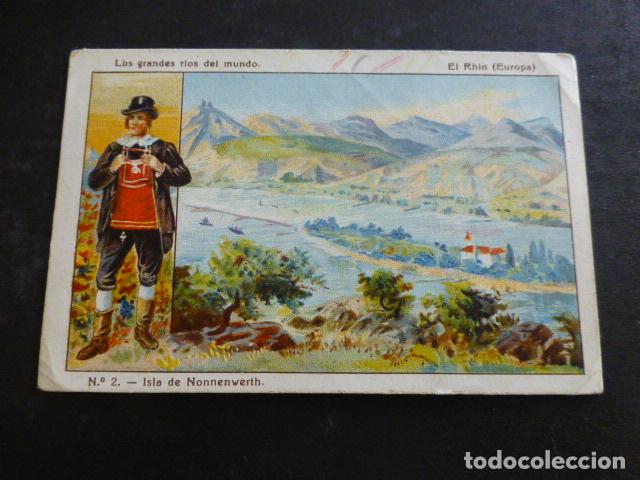 Sammeln alte Sammelbilder: RIO RHIN ALEMANIA CROMO PUBLICIDAD JARABE ORIVE BILBAO