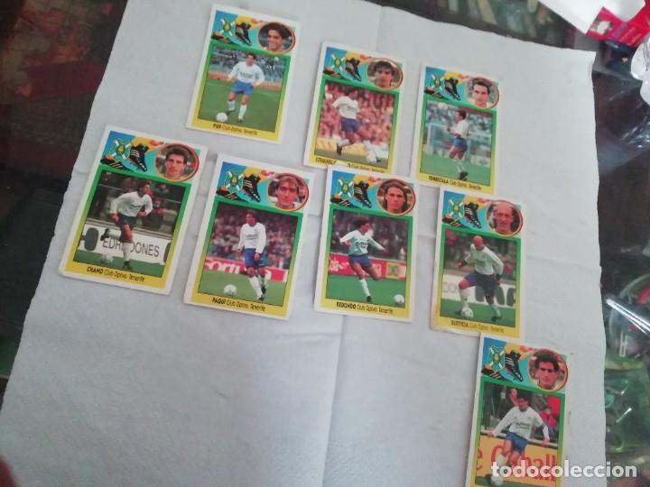 Coleccionismo Cromos antiguos: 8 cromos ediciones este real real club Tenerife 93 94 despegados