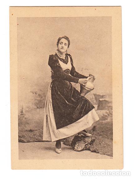 Collectionnisme Cartes &agrave; collectionner anciennes: Fototipia Pilar Garc&iacute;a de Pinedo en &laquo;El rey que rabi&oacute;&raquo; Tiple Zarzuela Ruperto Chap&iacute;