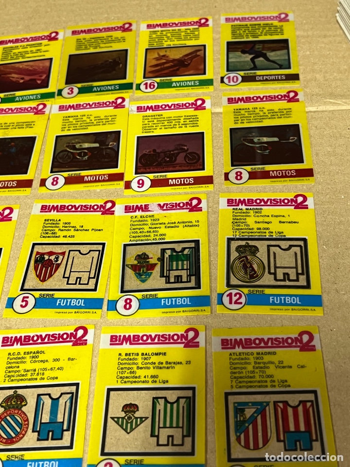 Coleccionismo cromos antiguos: Lote 23 cromos Bimbovision 2 variados - Foto 3