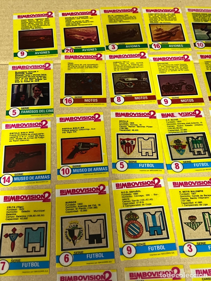 Coleccionismo cromos antiguos: Lote 23 cromos Bimbovision 2 variados - Foto 4