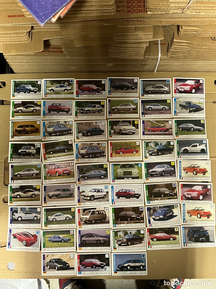Coleccionismo cromos antiguos: Lote 102 cromos cusco coches 89 - Foto 6