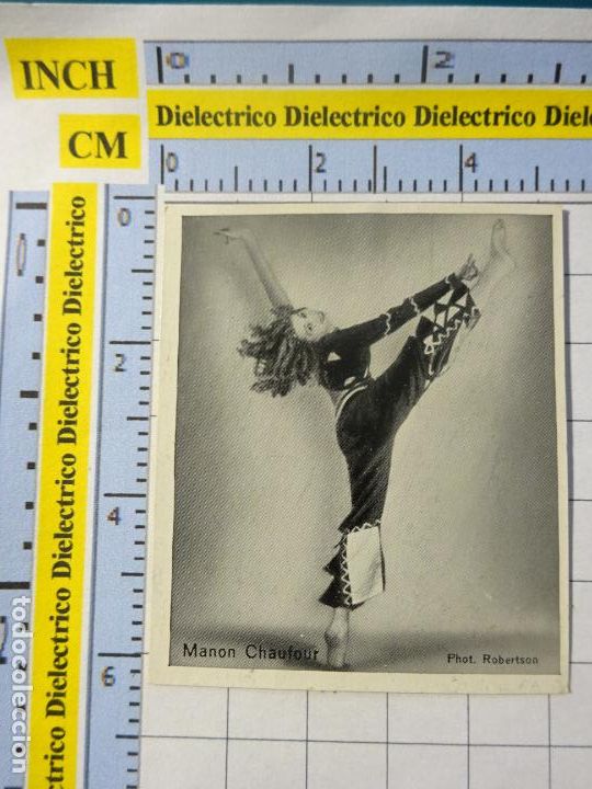 Colecionismo Cromos antigos: ANTIGUOS CROMO BAILE DANZA ALEMANIA. DER K&Uuml;NSTLERISCHE TANZ. 3 126 MANON CHAUFOUR