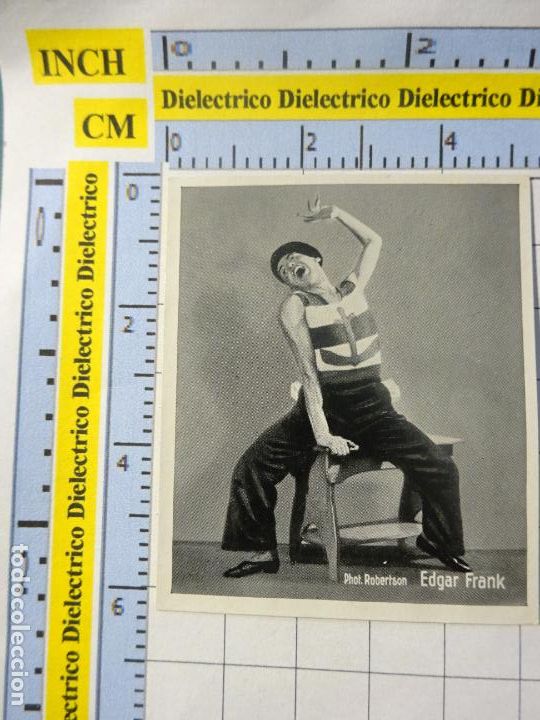 Coleccionismo Cromos antiguos: ANTIGUOS CROMO BAILE DANZA ALEMANIA. DER K&Uuml;NSTLERISCHE TANZ. 3 125 EDGAR FRANK