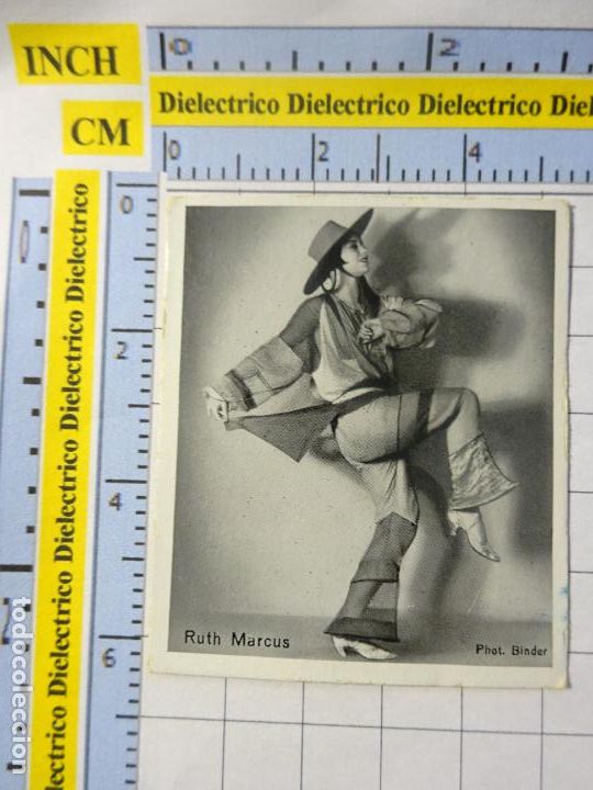 Collectionnisme Cartes &agrave; collectionner anciennes: ANTIGUOS CROMO BAILE DANZA ALEMANIA. DER K&Uuml;NSTLERISCHE TANZ. 3 117 RUTH MARCUS