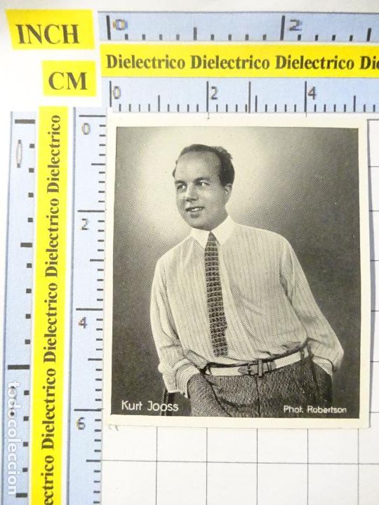 Colecionismo Cromos antigos: ANTIGUOS CROMO BAILE DANZA ALEMANIA. DER K&Uuml;NSTLERISCHE TANZ. 3 114 KURT JOOSS