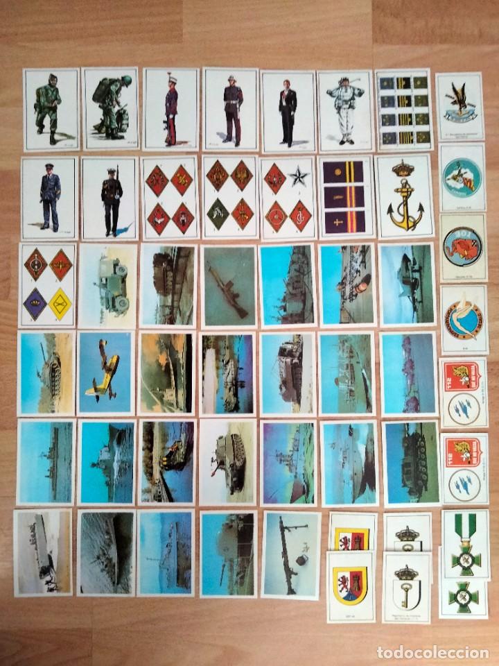 Coleccionismo cromos antiguos: Lote de cromos nuestros ej&eacute;rcitos cromo antiguo - Foto 1