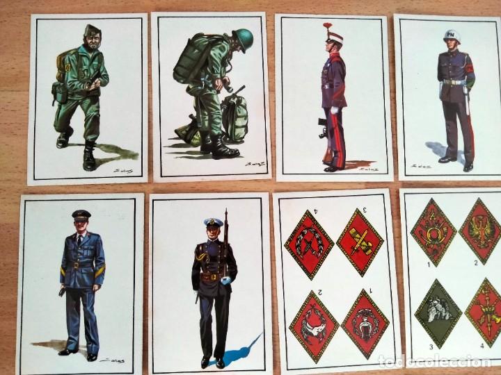 Coleccionismo cromos antiguos: Lote de cromos nuestros ej&eacute;rcitos cromo antiguo - Foto 2