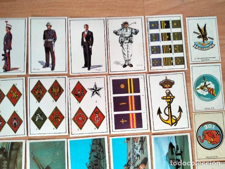 Coleccionismo cromos antiguos: Lote de cromos nuestros ej&eacute;rcitos cromo antiguo - Foto 3
