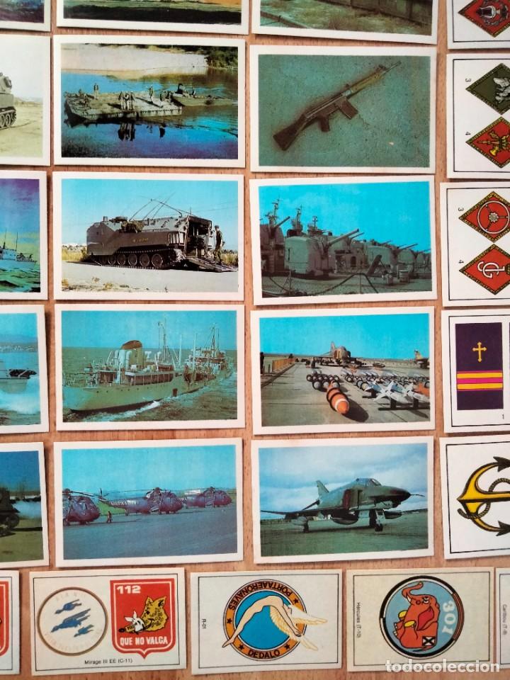 Coleccionismo cromos antiguos: Lote de cromos nuestros ej&eacute;rcitos cromo antiguo - Foto 5
