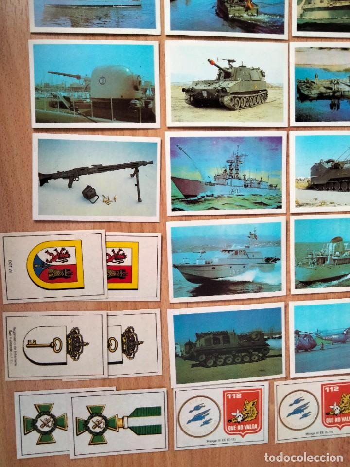 Coleccionismo cromos antiguos: Lote de cromos nuestros ej&eacute;rcitos cromo antiguo - Foto 7