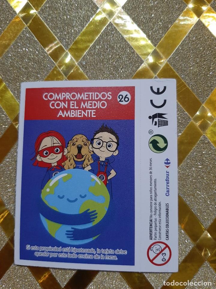 Coleccionismo cromos antiguos: CROMO DEL MONOPOLY CARREFOUR NUMERO 8 y 26 ! - Foto 2