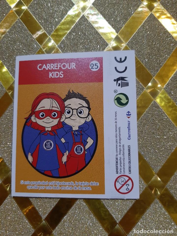 Coleccionismo cromos antiguos: CROMO DEL MONOPOLY CARREFOUR NUMERO 9 y 25 ! - Foto 2