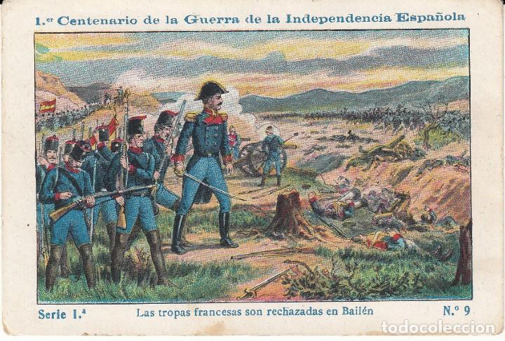 Coleccionismo Cromos antiguos: CROMO CENTENARIO GUERRA INDEPENDENCIA -CHOC.BOIX -SERIE 1 NUMS.DISPONIBLES 9 -10 - 12 - 13 -14 -