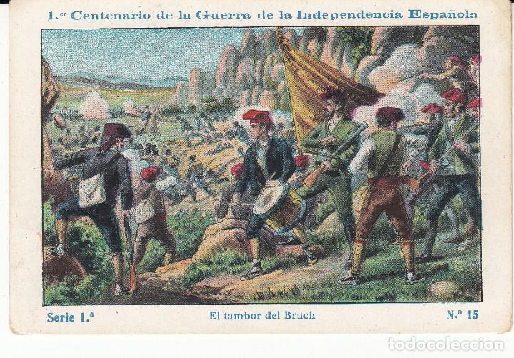 Coleccionismo Cromos antiguos: CROMO CENTENARIO GUERRA INDEPENDENCIA -CHOC.BOIX -SERIE 1 NUMS.DISPONIBLES 15 -19 - 33