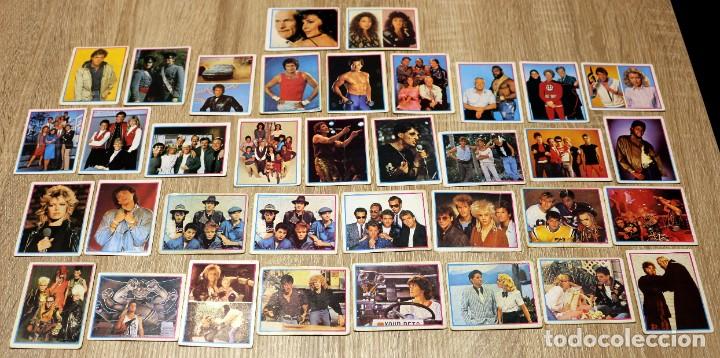 Coleccionismo cromos antiguos: Lote de 36 cromos de &rdquo;Super Stars&rdquo; - Foto 1
