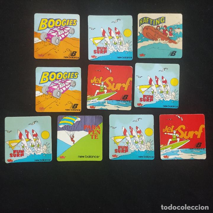Coleccionismo Cromos antiguos: LOTE CROMOS TARJETAS NEW BALANCE RUFFLES MATUTANO A&Ntilde;OS 80 90 / CROPAN BIMBO BOLLYCAO PHOSKITOS TAZOS