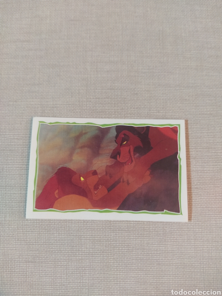 Coleccionismo cromos antiguos: Cromo El rey le&oacute;n PANINI Disney N&deg;128 - Foto 1