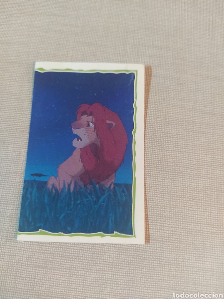 Coleccionismo cromos antiguos: Cromo El rey le&oacute;n PANINI Disney N&deg;201 - Foto 1