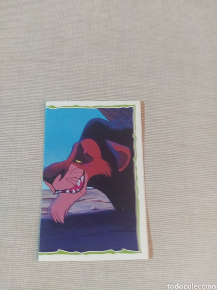 Coleccionismo cromos antiguos: Cromo El rey le&oacute;n PANINI Disney N&deg;55 - Foto 1