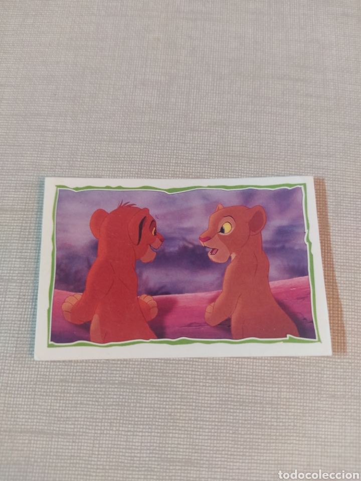 Coleccionismo cromos antiguos: Cromo El rey le&oacute;n PANINI Disney N&deg;90 - Foto 1