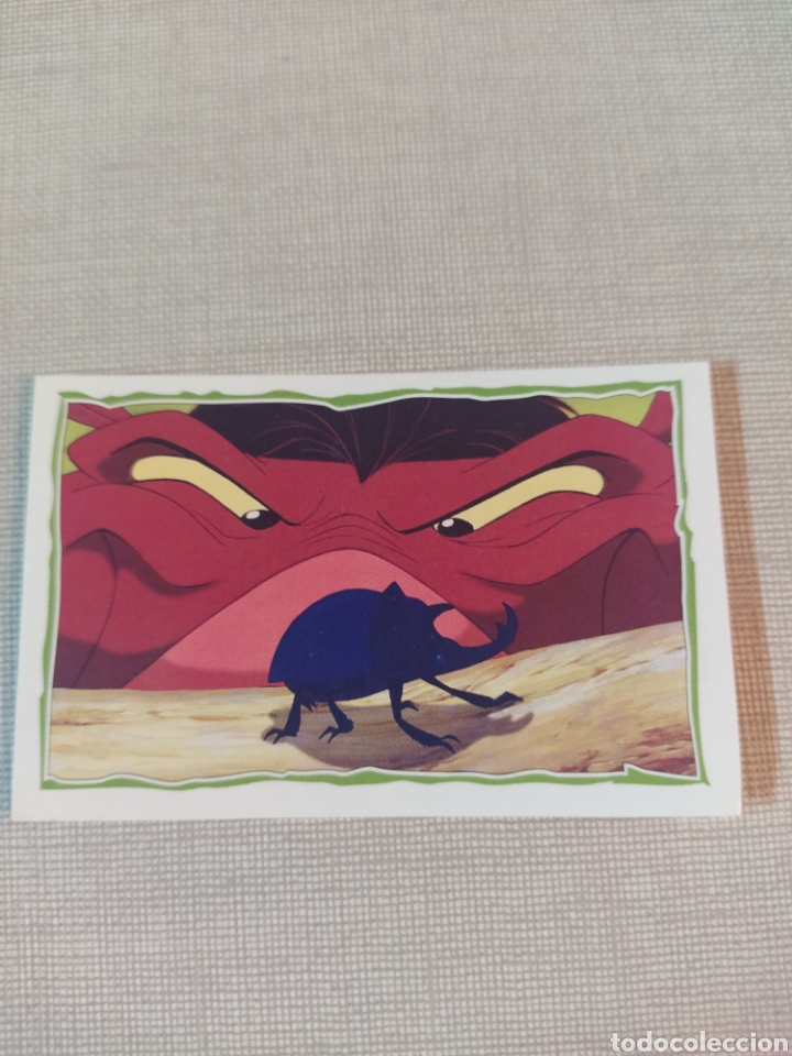 Coleccionismo cromos antiguos: Cromo El rey le&oacute;n PANINI Disney N&deg;158 - Foto 1