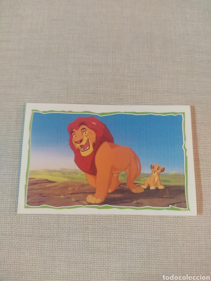 Coleccionismo cromos antiguos: Cromo El rey le&oacute;n PANINI Disney N&deg;49 - Foto 1