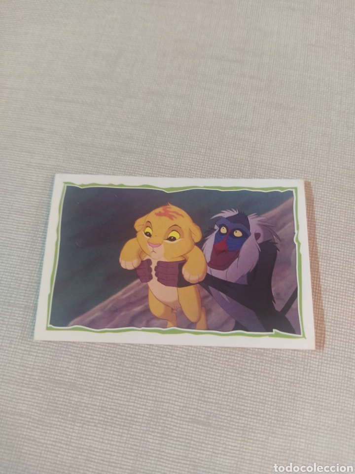 Coleccionismo cromos antiguos: Cromo El rey le&oacute;n PANINI Disney N&deg;31 - Foto 1