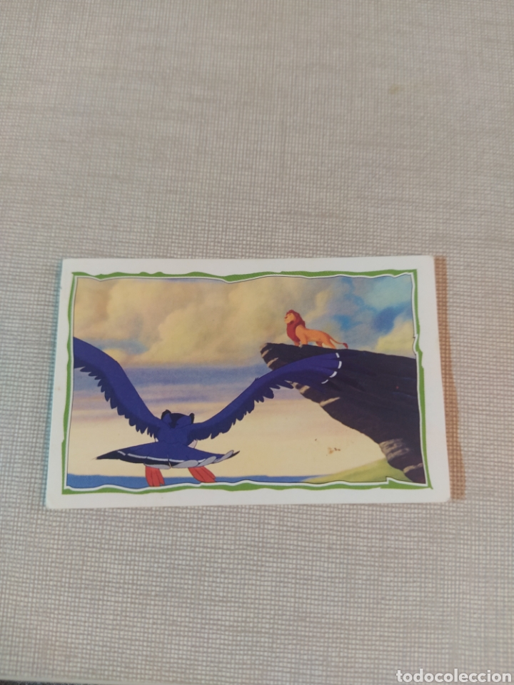 Coleccionismo cromos antiguos: Cromo El rey le&oacute;n PANINI Disney N&deg;17 - Foto 1